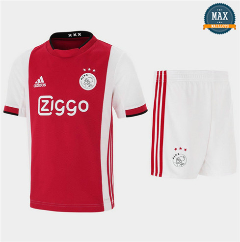 Maillot Ajax Enfant Domicile 2019/20 Rouge Blanc