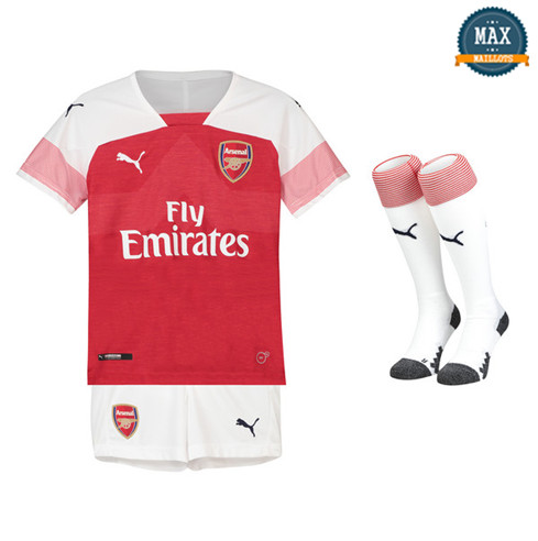 Maillot Arsenal Domicile 2018/19 Enfant Rouge