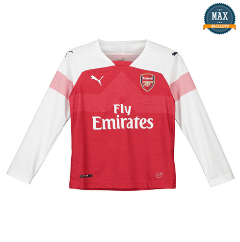 Maillot Arsenal Domicile 2018/19 Manche Longue Enfant