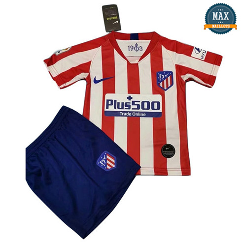 Maillot Atletico Madrid Enfant Domicile 2019/20 Rouge/Blanc