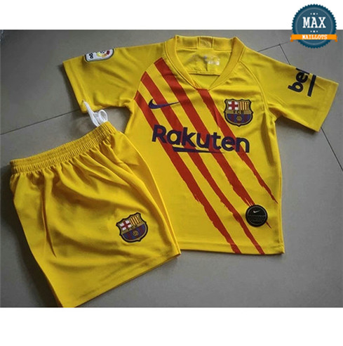 Maillot Barcelone Enfant Domicile 2019/20 Jaune