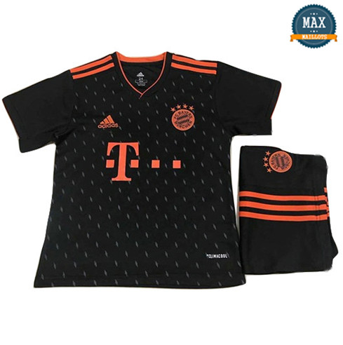 Maillot Bayern Munich Noir Enfant 2019/20