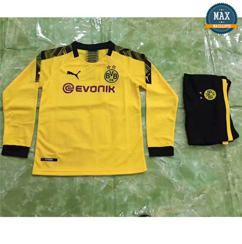 Maillot Borussia Dortmund Enfant Domicile 2019/20 Manche Longue