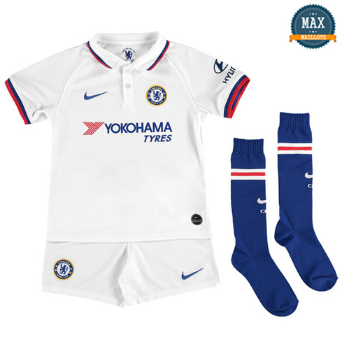 Maillot Chelsea Enfant Exterieur 2019/20 Blanc