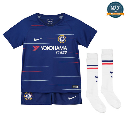 Maillot Chelsea Domicile 2018/19 Enfant Bleu