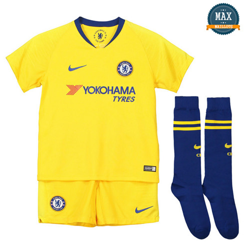 Maillot Chelsea Exterieur 2018/19 Enfant Jaune