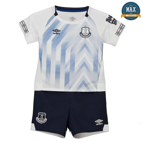 Maillot Everton Third 2018/19 Enfant Blanc