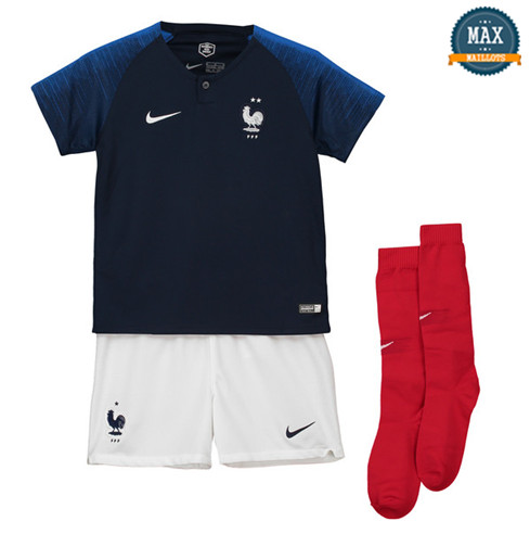 Maillot France Domicile 2018/19 Enfant