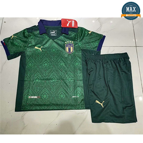 Maillot Italie Enfant Exterieur UEFA Euro 2020/21 Vert