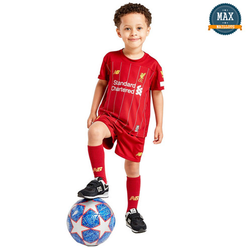 Maillot Liverpool Enfant Domicile 2019/20 Rouge