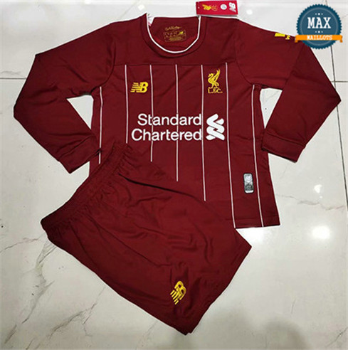 Maillot Liverpool Enfant Domicile 2019/20 Manche Longue