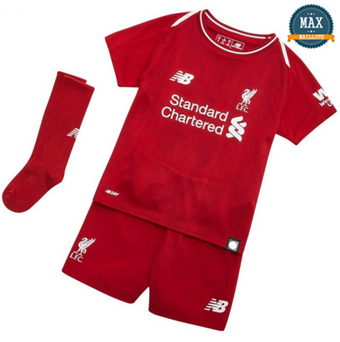 Maillot Liverpool Domicile 2018/19 Enfant Rouge