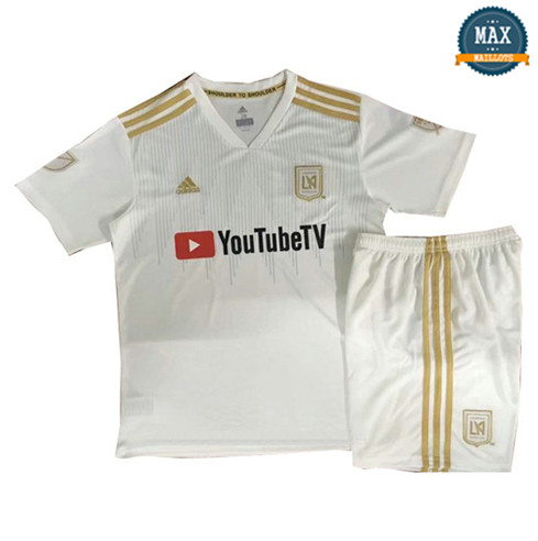 Maillot Los Angeles FC Exterieur 2018/19 Enfant Blanc