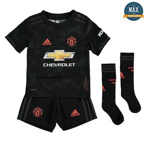 Maillot Manchester United Enfant Third 2019/20 Noir