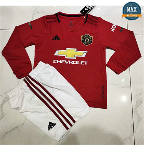 Maillot Manchester United Enfant Domicile 2019/20 Manche Longue