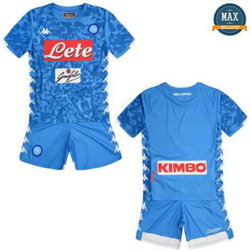 Maillot Naples Domicile 2018/19 Enfant Bleu