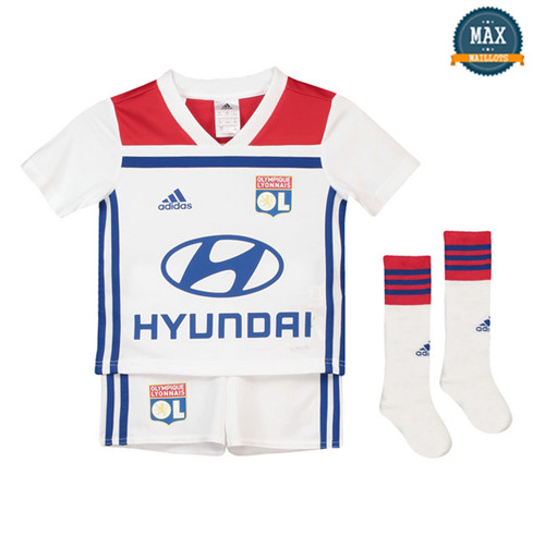 Maillot Lyon Domicile 2018/19 Enfant Blanc