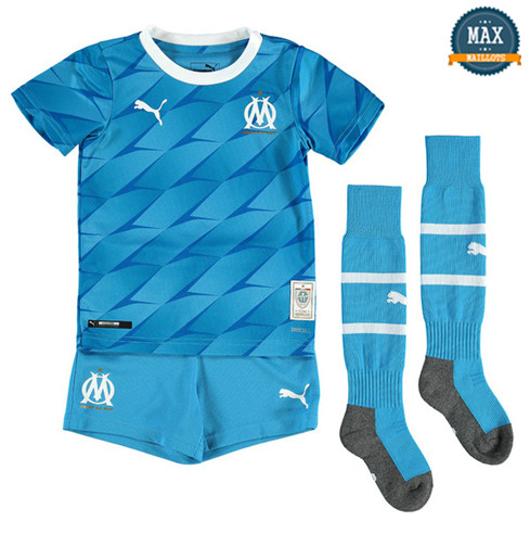 Maillot Marseille Enfant Exterieur 2019/20 Bleu