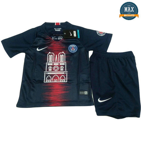 Maillot PSG Enfant Bleu Marine 2019/20