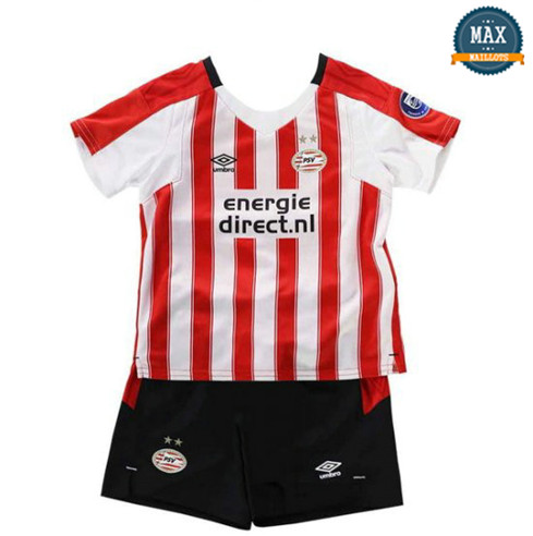 Maillot PSV Eindhoven Domicile 2018/19 EnfantRouge/Blanc