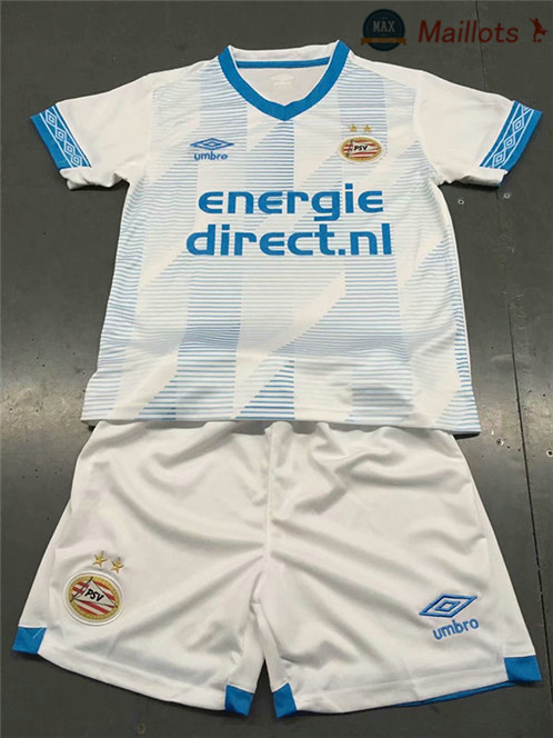 Maillot PSV Eindhoven Exterieur 2018/19 Enfant Blanc