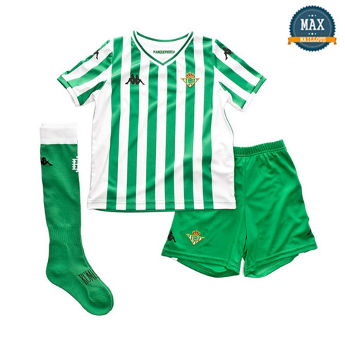 Maillot Real Betis Domicile 2018/19 Enfant Vert/Blanc