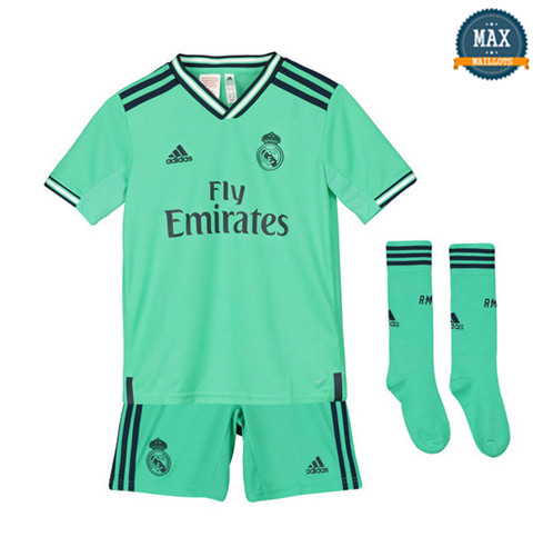 Maillot Real Madrid Enfant Third 2019/20 Vert