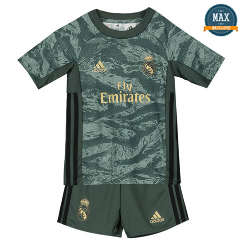 Maillot Real Madrid Enfant Gris/Vert 2019/20