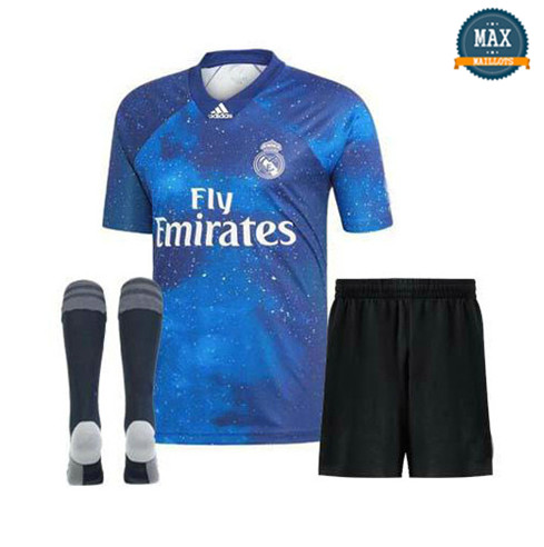 Maillot Real Madrid EA Sports Enfant Blue 2018/19