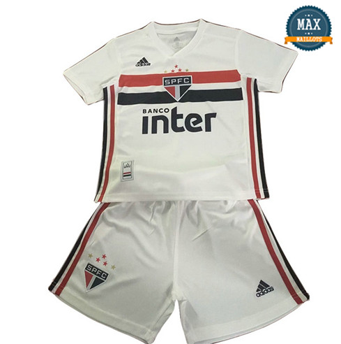 Maillot São Paulo Enfant Domicile 2019/20 Blanc