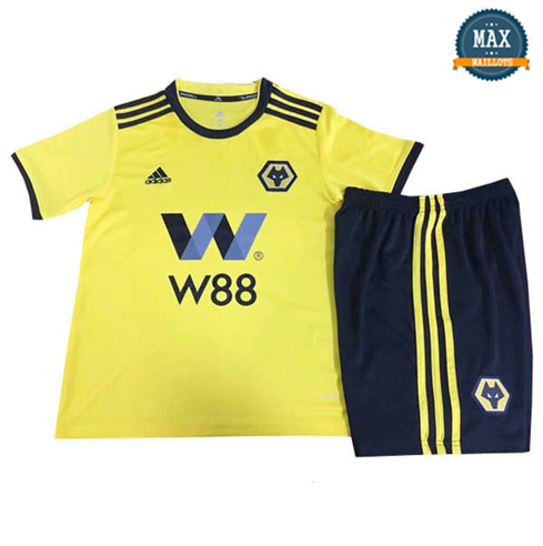 Maillot Wolverhampton Domicile 2018/19 Enfant Jaune