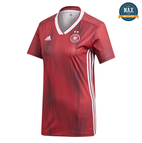 Maillot Allemagne Femme Exterieur 2019/20 Rouge