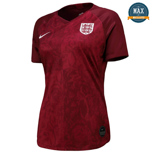 Maillot Angleterre Femme Exterieur 2019/20 Rouge