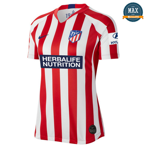 Maillot Atletico Madrid Femmes Domicile 2019/20