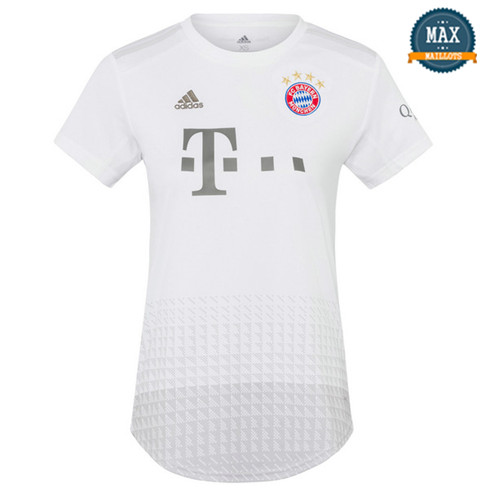 Maillot Bayern Munich Femme Exterieur 2019/20 Blanc