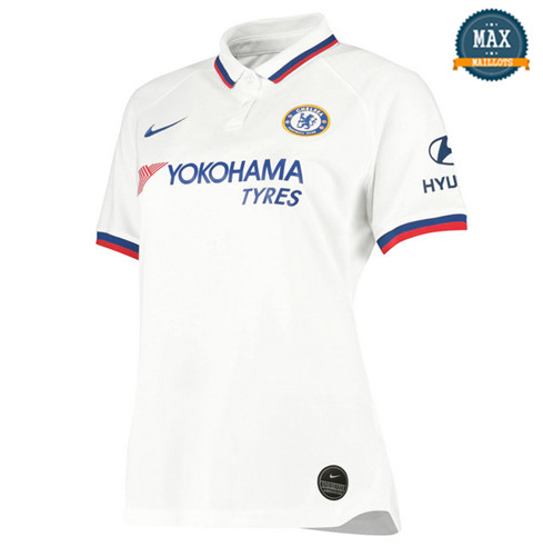 Maillot Chelsea Femme Exterieur 2019/20 Blanc