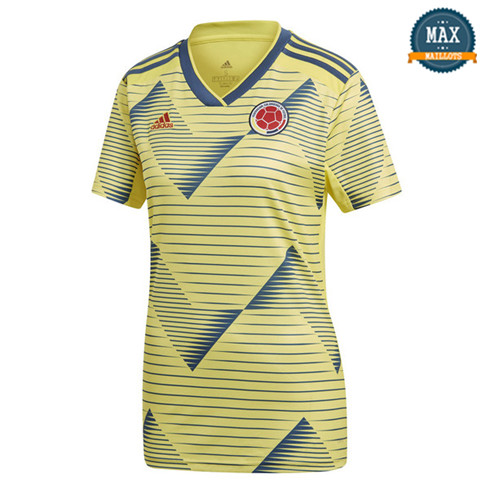 Maillot Colombie Femme Domicile 2019/20 Jaune