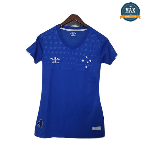 Maillot Camisa Cruzeiro Femme Domicile 2019/20 Bleu