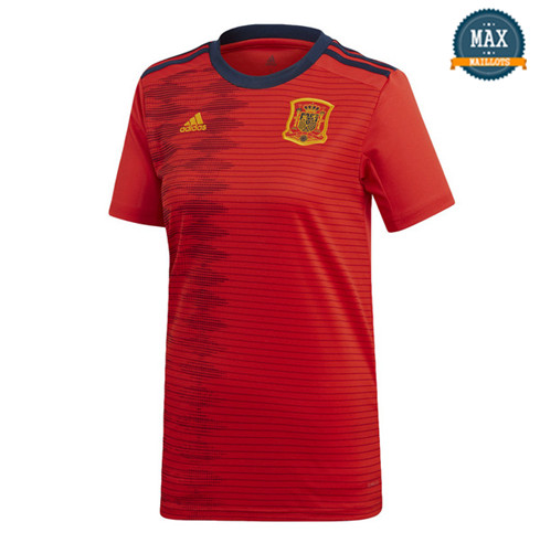 Maillot Espagne Femme Domicile 2019/20 Rouge