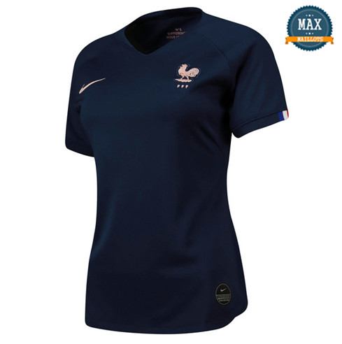 Maillot France Femme Domicile 2019/20 Bleu Marine