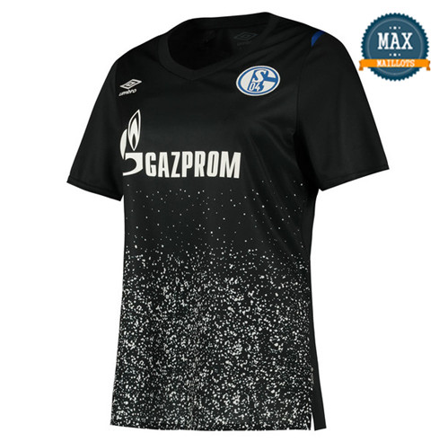 Maillot Schalke 04 Femme Third 2019/20 Noir