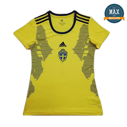 Maillot Suede Femme Domicile 2019/20 Jaune