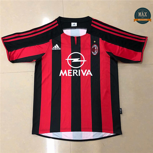 Maillot Retro 2003-04 AC Milan Domicile