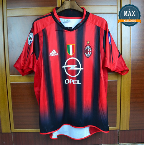 Maillot Retro 2004-05 AC Milan Domicile