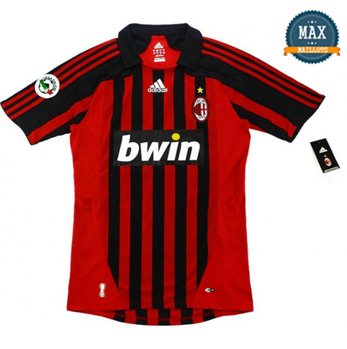 Maillot Retro 2007-08 AC Milan Domicile