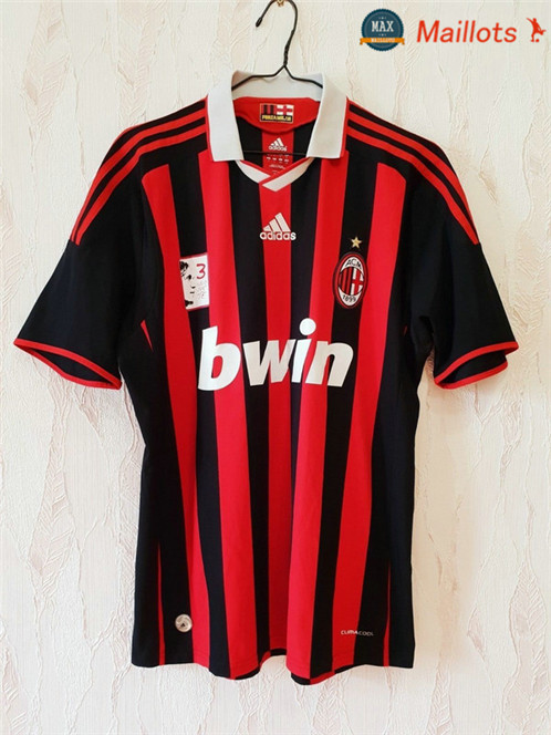 Maillot Retro 2009-10 AC Milan Domicile