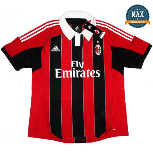 Maillot Retro 2012-13 AC Milan Domicile