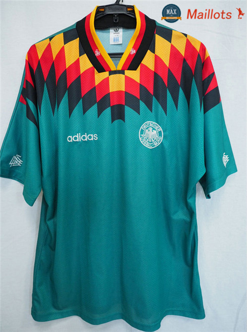 Maillot Retro 1994 Allemagne Exterieur Vert