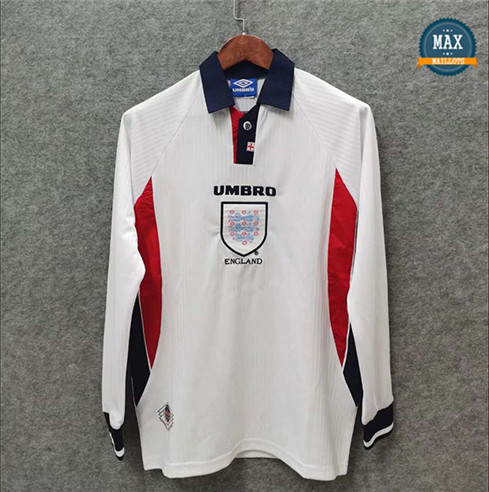 Maillot Retro 1998 Coupe du Monde Angleterre Manche Longue Domicile