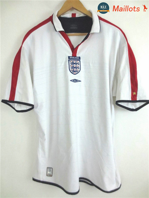 Maillot Retro 2004 Coupe du Monde Angleterre Domicile